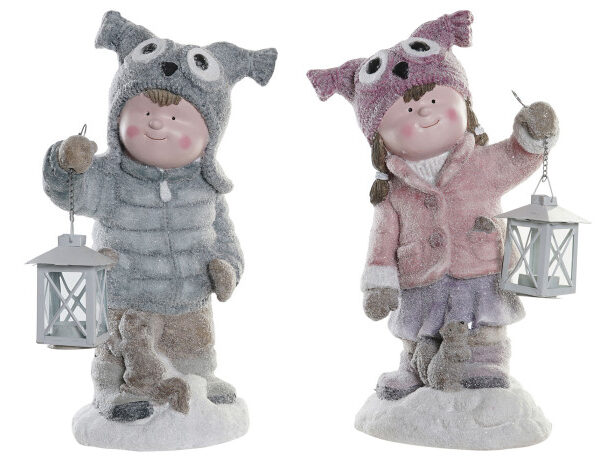 FIGURA RESINA METALLO BAMBINO