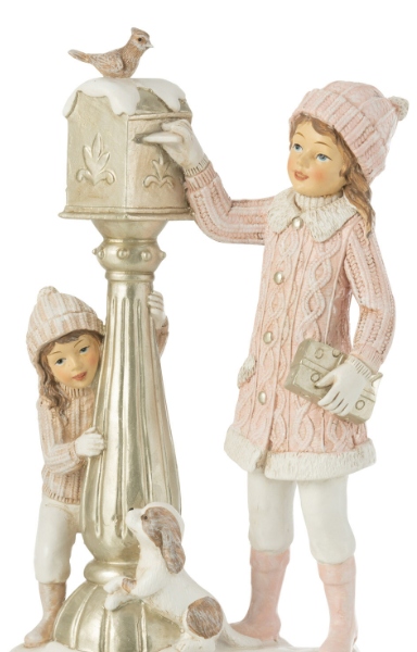 Ragazza/Ragazzo Lanterna Bianco/Rosa