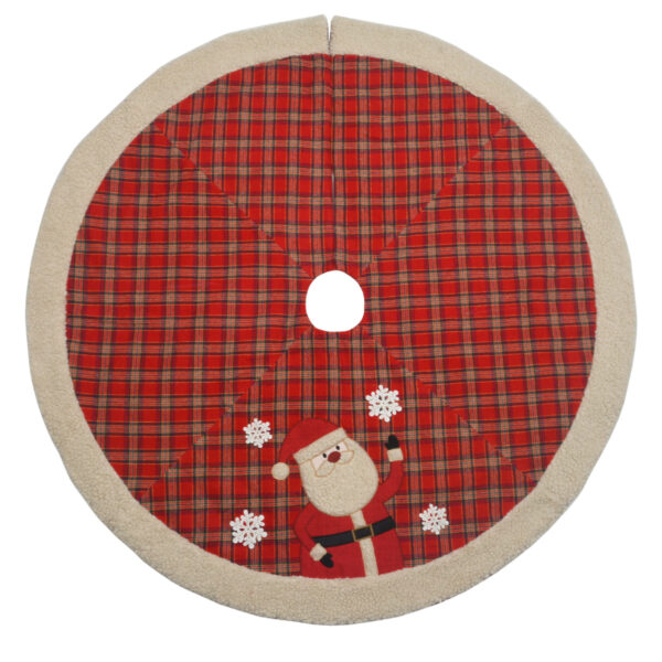 COPRIBASE ALBERO CON BABBO NATALE